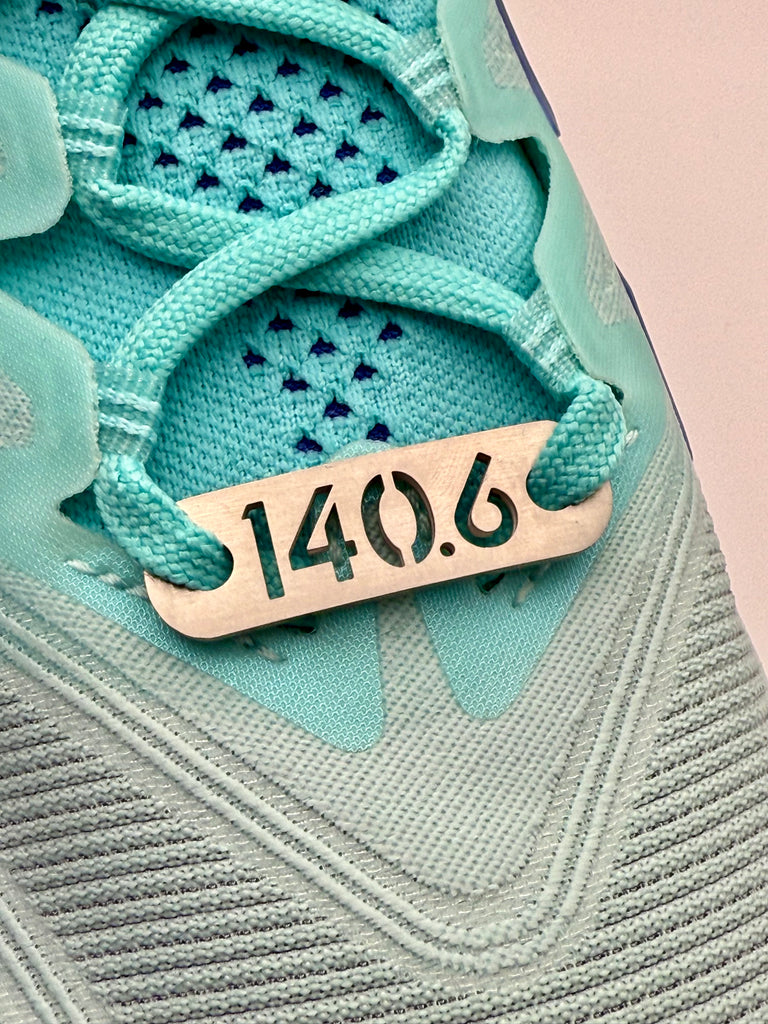 140.6 Iron Distance Triathlon Shoe Tag