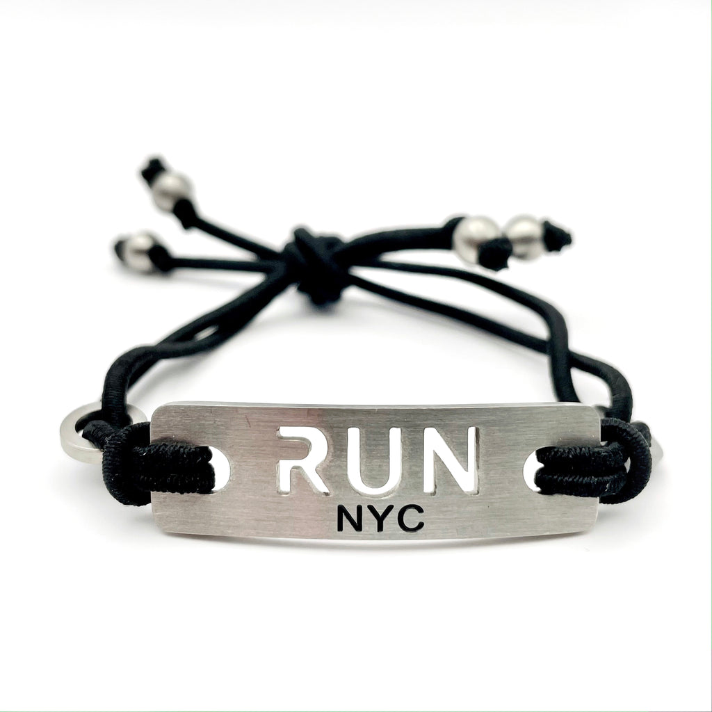  ATHLETE INSPIRED, Inc. 26.2 Marathon Running Black Wristband  6.5: Clothing, Shoes & Jewelry